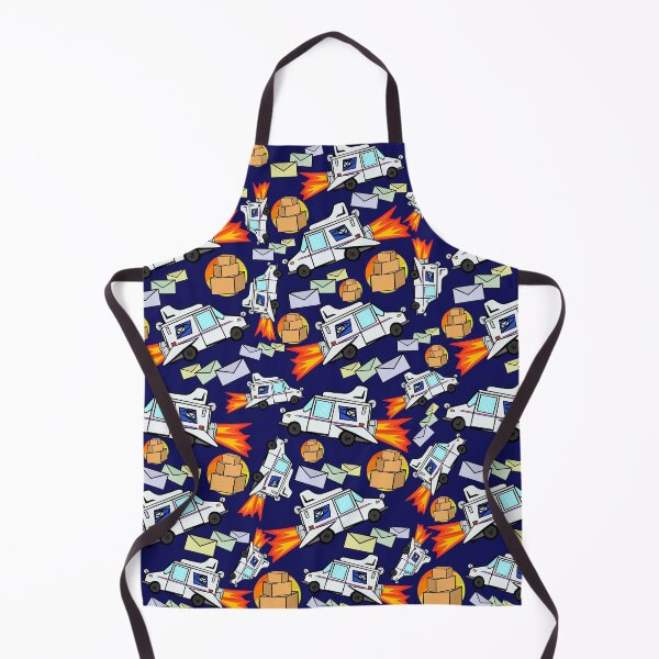 Item preview, Mail Truck Spaceship Print designed and sold by Sparkleweather.