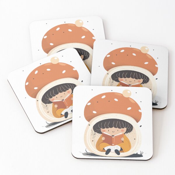 Item preview, Miss Shrooms | Reading Retreat | Enchanted Mushroom Nook designed and sold by mindexploration.