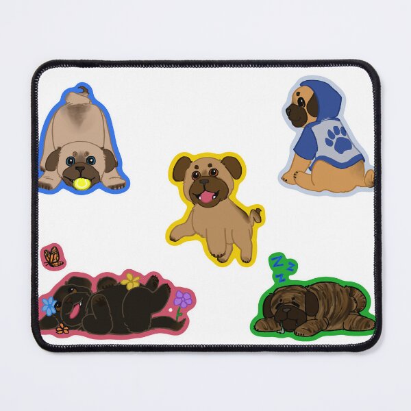 Item preview, Pugs pugs pugs designed and sold by Wutizzle23.