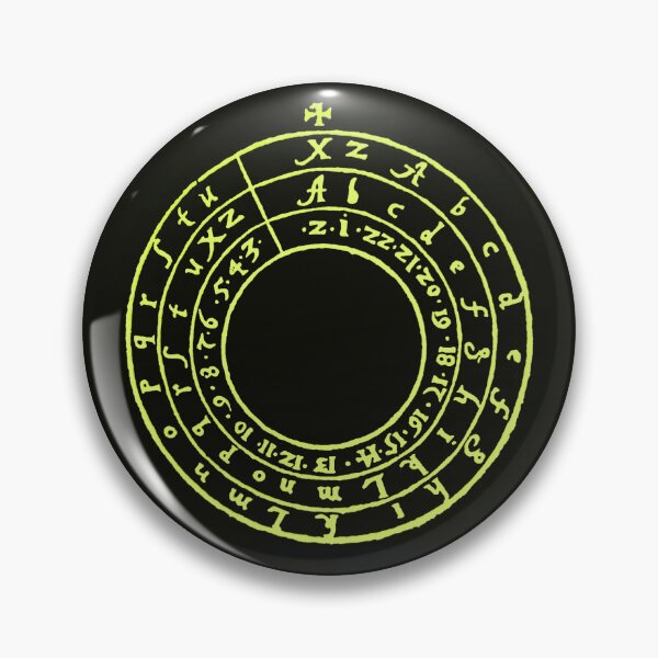 Item preview, Mystic Hermetic Rotulae from "Clavis Steganographiae" by Tritemeus, Frankfurt 1606 designed and sold by empanadilla.