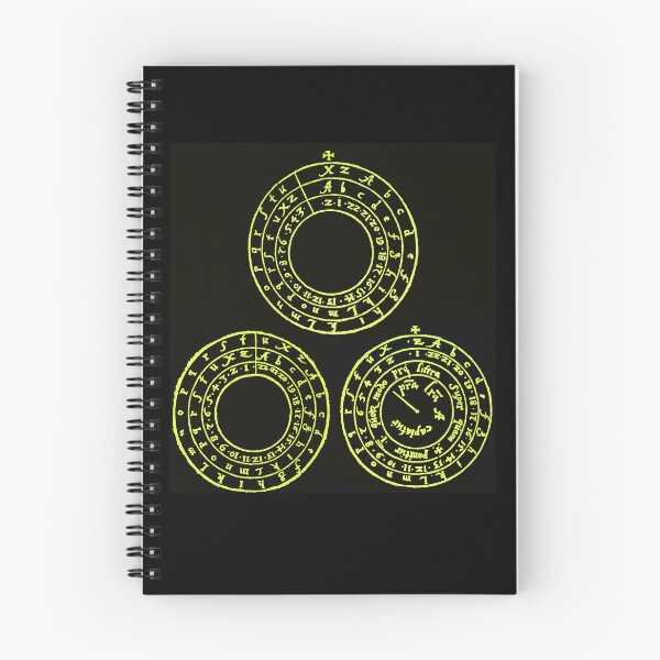 Item preview, Mystic Hermetic Rotulae from "Clavis Steganographiae" by Tritemeus, Frankfurt 1606 designed and sold by empanadilla.