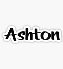 Name Ashton / Inspired by The Color of Money Sticker