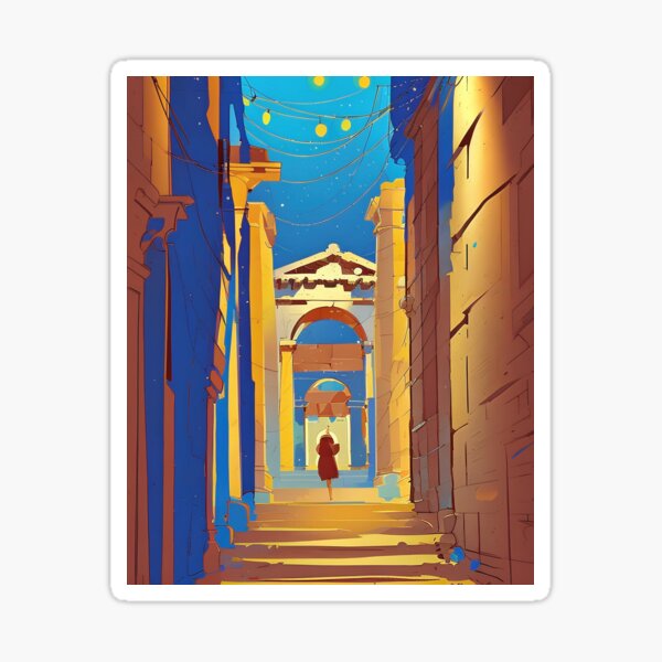 City Visions (Athens 3) Sticker
