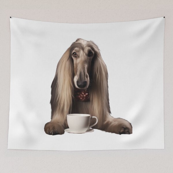 Item preview, Afghan Hound Coffee for Caffeine Lovers designed and sold by ClawedCreations.