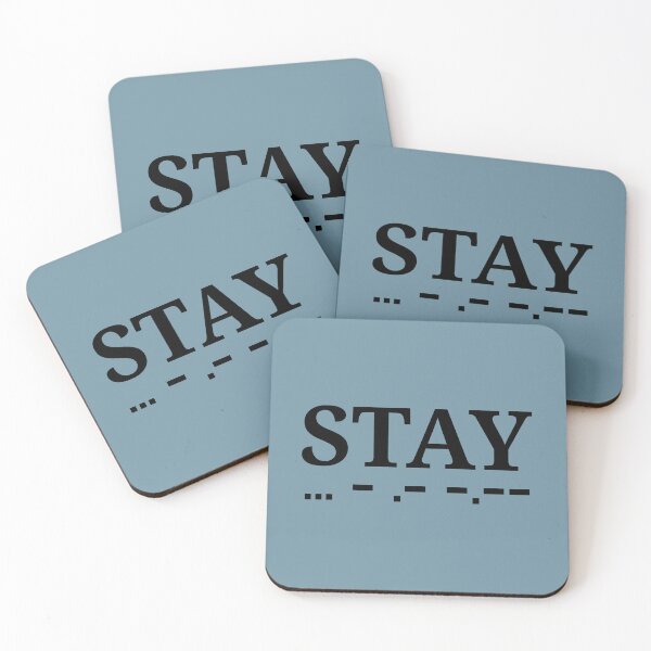 Item preview, Stay morse code  designed and sold by Xoquito.