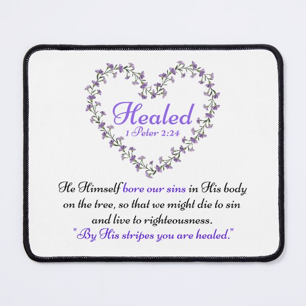 Item preview, 1 Peter 2:24 designed and sold by ANewGlory.