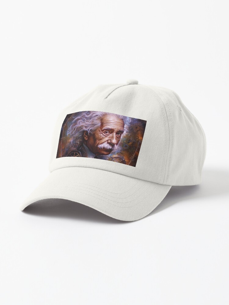 Thumbnail 1 of 7, Cap, Einstein designed and sold by phatpuppyart.