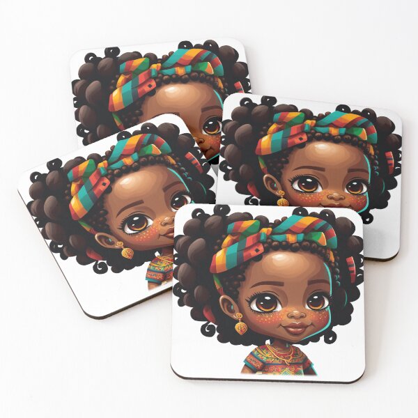 Item preview, Black Girl art, Melanin, Black girl magic, Little black girl designed and sold by BaddiefulLotus.