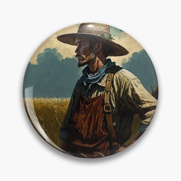 Item preview, Farmer in a wheatfield designed and sold by Smeagol-Store.
