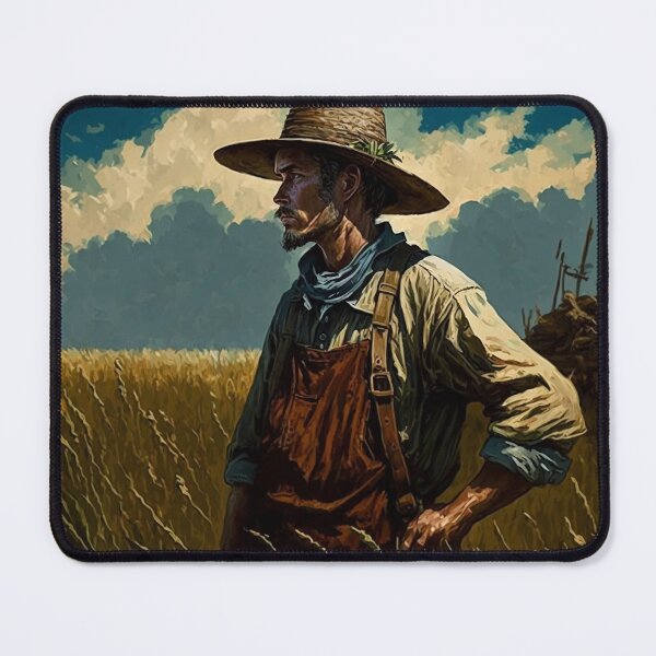 Item preview, Farmer in a wheatfield designed and sold by Smeagol-Store.
