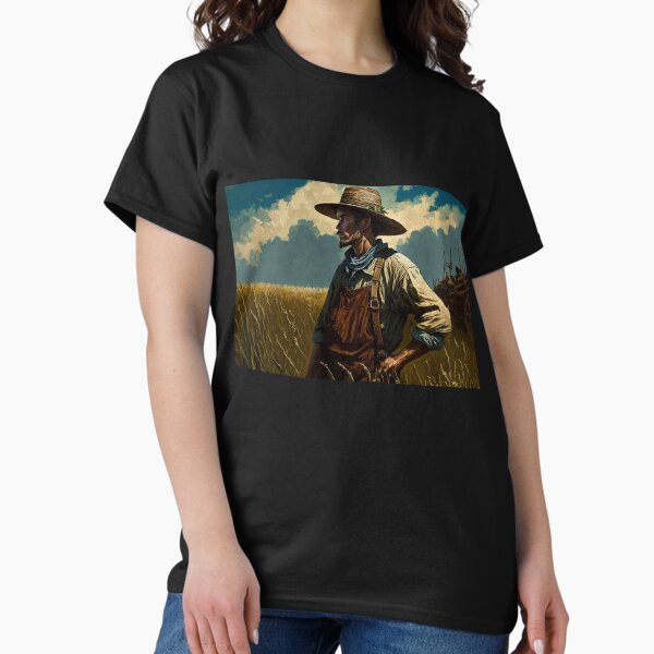 Item preview, Farmer in a wheatfield designed and sold by Smeagol-Store.