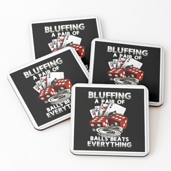 Item preview,  I'm Probabily Bluffing Sticker designed and sold by SplashPrint.