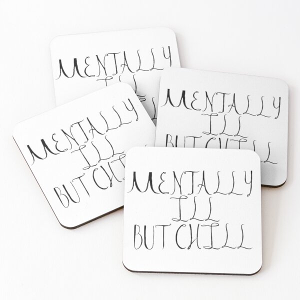 Item preview, Mentally ill but chill designed and sold by Artistkhg.