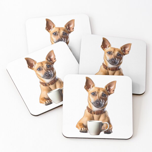 Item preview, Africanis Coffee Pup for Caffeine Lovers designed and sold by ClawedCreations.