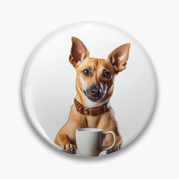 Item preview, Africanis Coffee Pup for Caffeine Lovers designed and sold by ClawedCreations.