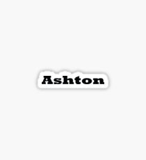 Name Ashton / Inspired by The Color of Money Sticker