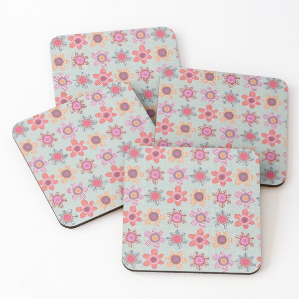 Item preview, Flowery Bits Multi designed and sold by ClareMDesign.