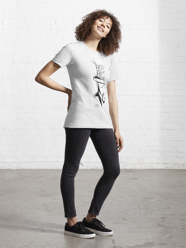 Thumbnail 4 of 7, Essential T-Shirt, The Hatter designed and sold by DAETRIX.