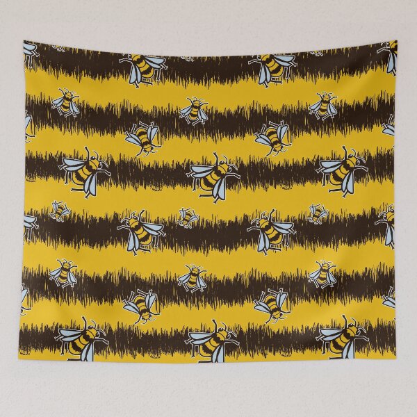 Item preview, Busy Bee Stripes designed and sold by JanGrackle.