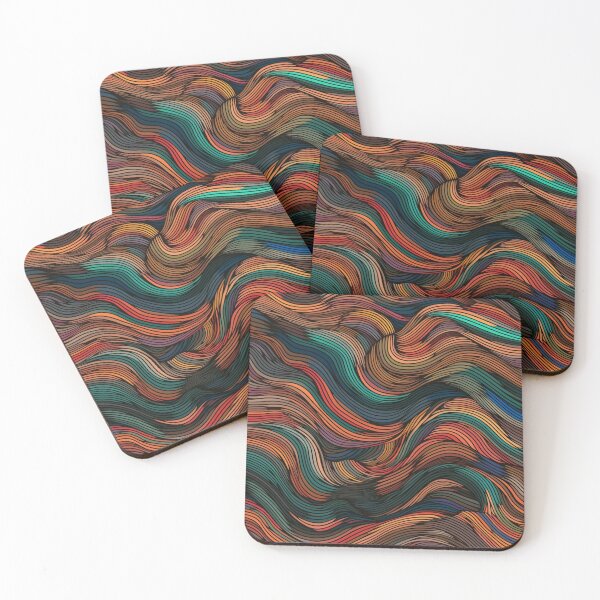 Item preview, Sinuous Swirls: A Dynamic and Moody Pattern designed and sold by Daniel Wampler.