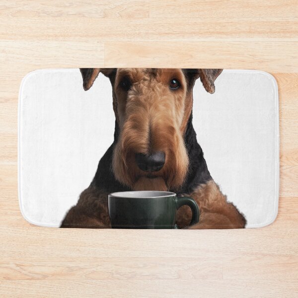 Item preview, Airedale Terrier Coffee for Caffeine Lovers designed and sold by ClawedCreations.