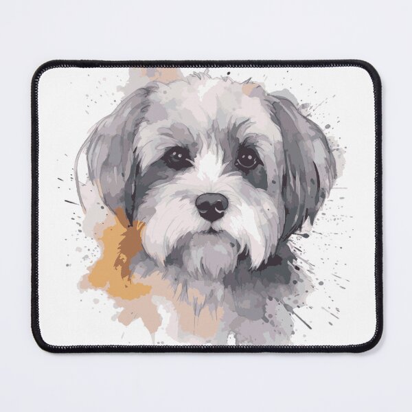 Item preview, Havanese Portrait with Pastel Background designed and sold by Cody Bertasso.