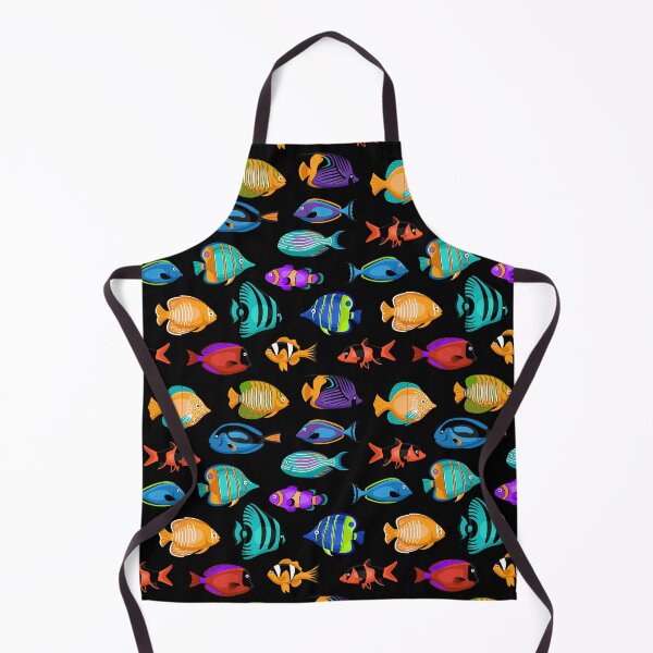 Item preview, TROPICAL FISH, COLORFUL FISH PATTERN, SEA LIFE, OCEAN, SCUBA, DIVING, SNORKELING, AQUARIUM, TROPIC ISLANDS designed and sold by classic car craze.