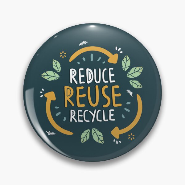 Aperçu de l'œuvre Recycler Réutiliser Renouveler Repenser créée et vendue par BellourouShop.