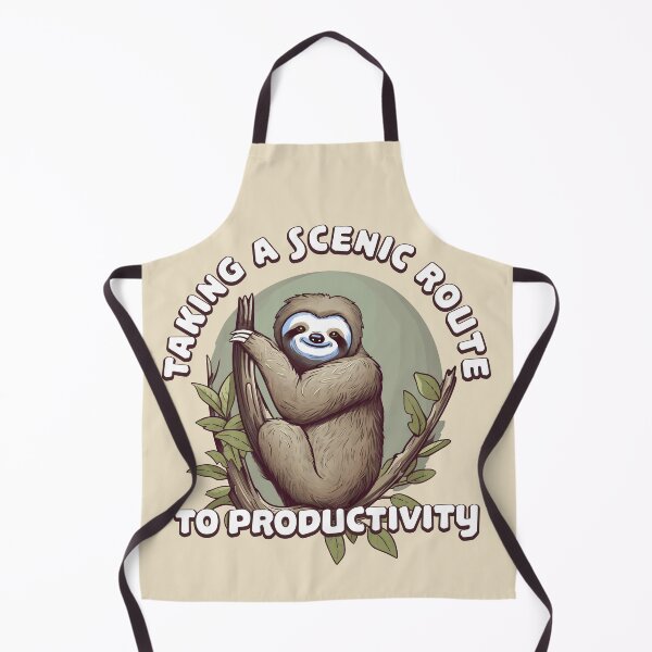 Item preview, Taking a scenic route to productivity Sloth Procrastinator designed and sold by CarpeDiem96.