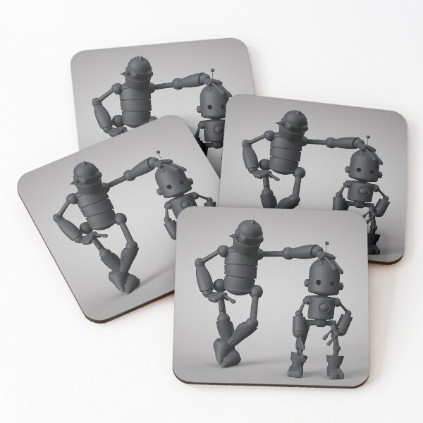 Item preview, robot friends designed and sold by Spantahuesos.