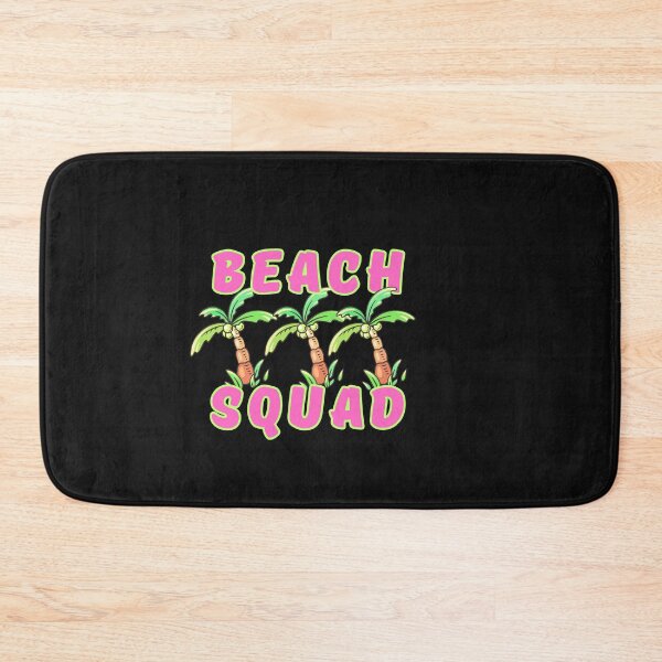 Item preview, Beach Squad Funny Beach Lover Retro Typography Quote designed and sold by thedazzlingmonk.