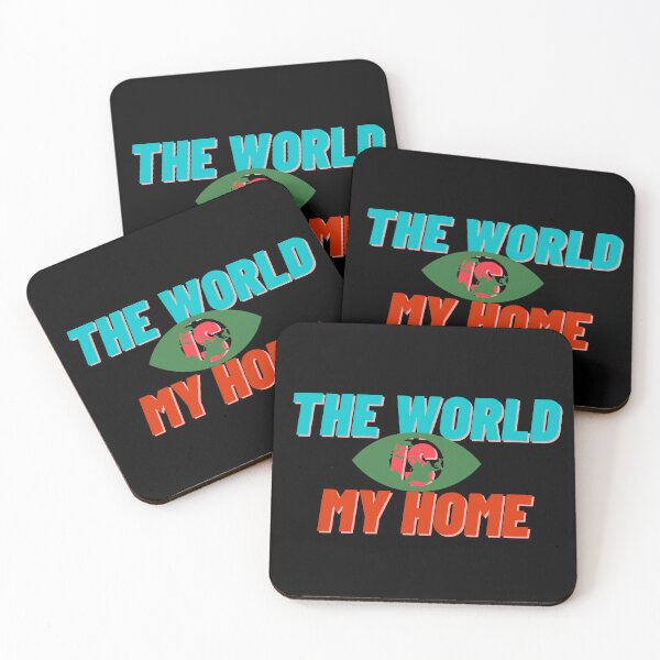 Item preview, The world is my home Design work for the awareness of caring for the planet. designed and sold by Billion-design.