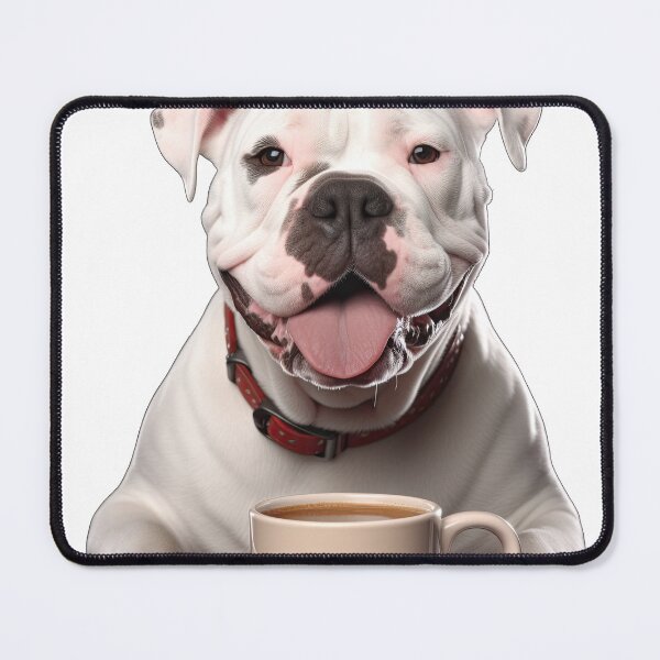 Item preview, American Bulldog Coffee for Caffeine Lovers designed and sold by ClawedCreations.