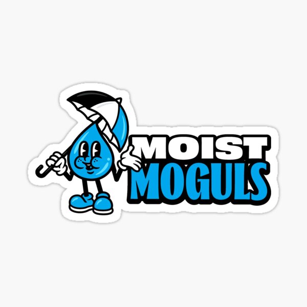 "Moist Moguls Esports Merch" Sticker for Sale by OverCookDesign Redbubble