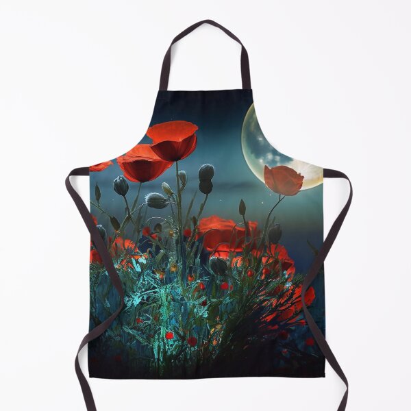 Item preview, Poppies in the moonlight designed and sold by knuppify.