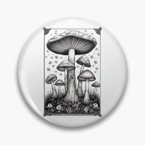 Item preview, Hermetic Mushroom Card 3 designed and sold by keenaesthetic.