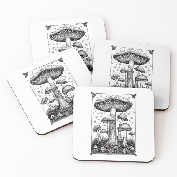 Item preview, Hermetic Mushroom Card 3 designed and sold by keenaesthetic.
