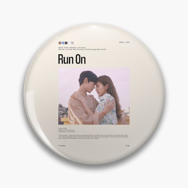 Item preview, Run On, Kdrama (2020-2021) designed and sold by PinkandP.