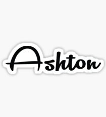 Name Ashton / Inspired by The Color of Money Sticker