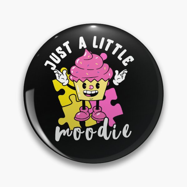 Item preview, Just a Little Moodie Funny Typography Quote designed and sold by thedazzlingmonk.
