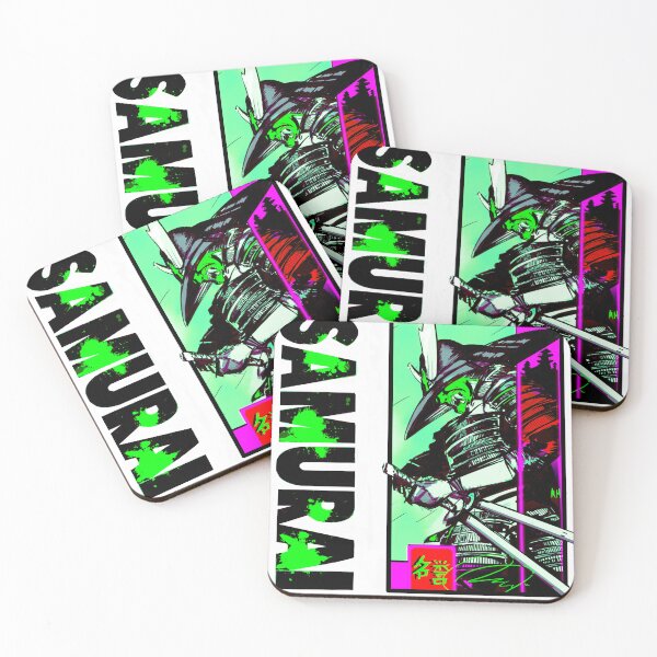 Item preview, Samurai (Green Edition) by micah moto  designed and sold by micahmoto.