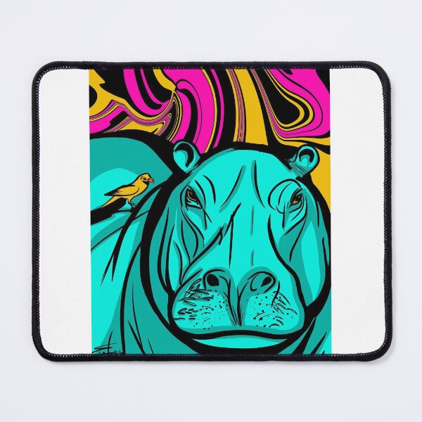 Item preview, Frank The Hippo designed and sold by Area111Art.
