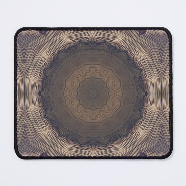 Item preview, Mushroom Hyphae texture Kaleidoscope Pattern 20 designed and sold by Swabcraft.