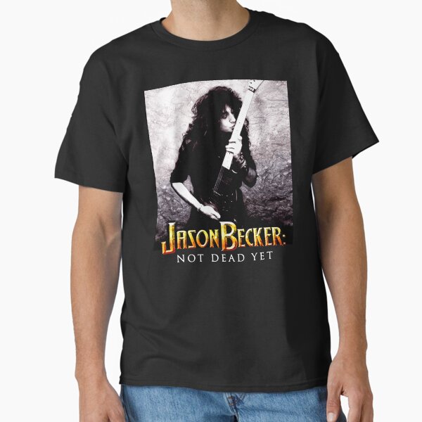 JASON BECKER not dead yet プリント　Tシャツ AUTOGRAPHED T-Shirt Jason Becker Not Dead Yet 3 Concert