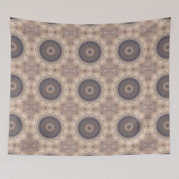 Item preview, Mushroom Hyphae texture Kaleidoscope Pattern 21 designed and sold by Swabcraft.