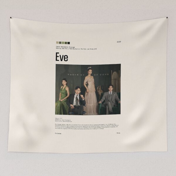 Item preview, Eve, Kdrama (2022) designed and sold by PinkandP.