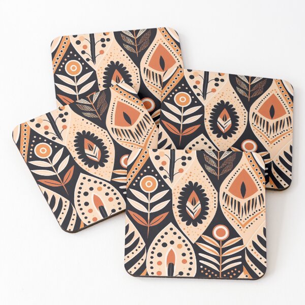Item preview, Modern minimalist boho pattern designed and sold by knuppify.
