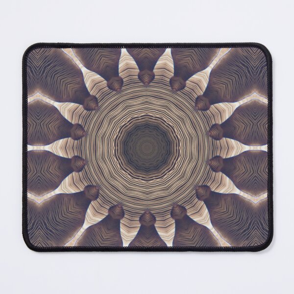 Item preview, Mushroom Hyphae texture Kaleidoscope Pattern 22 designed and sold by Swabcraft.