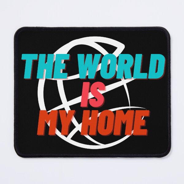 Item preview, The world is my home Design work for the awareness of caring for the planet. designed and sold by Billion-design.