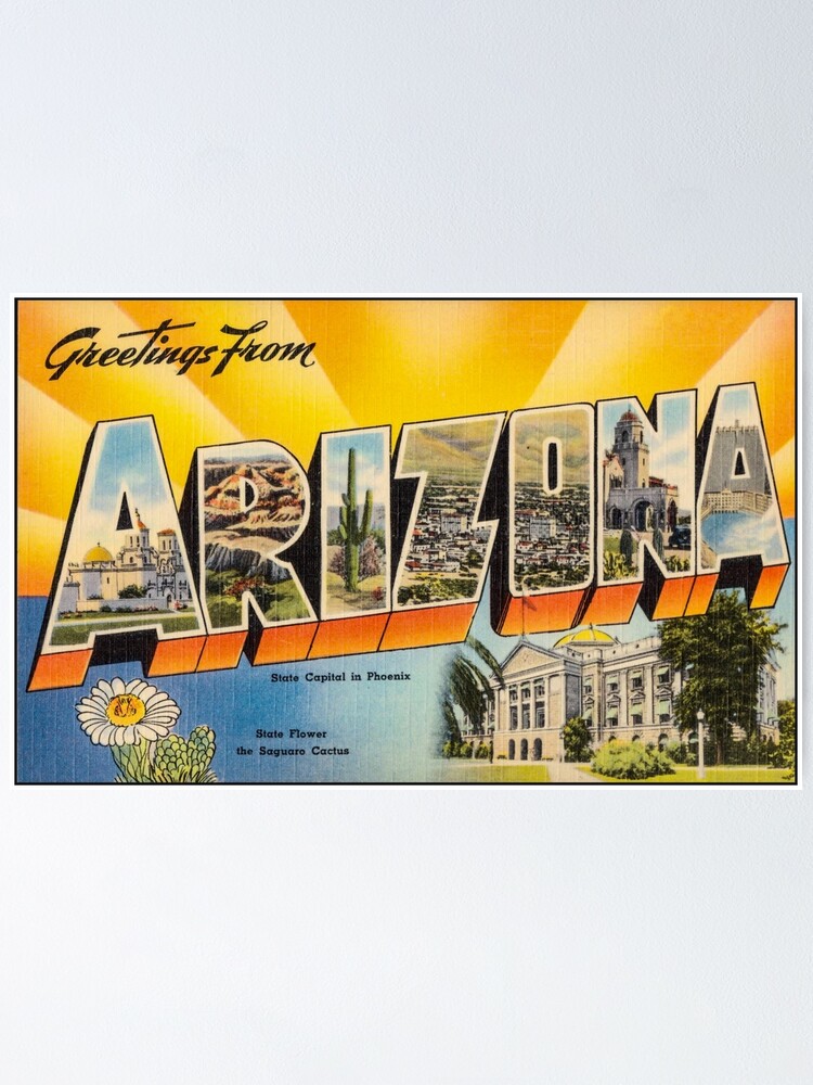 Greetings from Arizona Blanket Greetings from Arizona Blanket